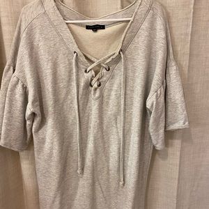 Long Sweatshirt Blouse